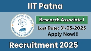IIT Patna Research Associate I Recruitment 2025 - Apply Offline