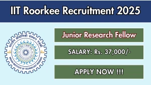 IIT Roorkee Junior Research Fellow Recruitment 2025 - Apply Online IIT Roorkee Junior Research Fellow Recruitment 2025 - Apply Online