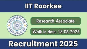 IIT Roorkee Research Associate Recruitment 2025 – Walk in IIT Roorkee Research Associate Recruitment 2025 – Walk in