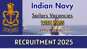Indian Navy Sailors Recruitment 2025 - Apply Offline Indian Navy Sailors Recruitment 2025 - Apply Offline