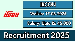 IRCON Recruitment 2025 – Walk in for 02 Alignment Engineer, Structural Engineer Posts IRCON Recruitment 2025 – Walk in for 02 Alignment Engineer, Structural Engineer Posts