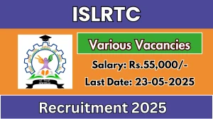 ISLRTC Recruitment 2025 - Apply Offline for 06 Senior Personal Assistant, Research Staff and More Posts