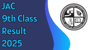 JAC 9th Class Result 2025 Out at jacresults.com How to check Results Here