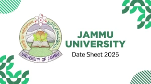 Jammu University Date Sheet 2025 Announced @ jammuuniversity.ac.in Details Here Jammu University Date Sheet 2025 Announced @ jammuuniversity.ac.in Details Here