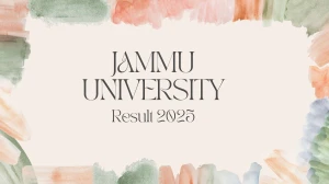 Jammu University Result 2025 Released at jammuuniversity.ac.in Direct Link to Download 3rd, 4th, 8th Sem Result