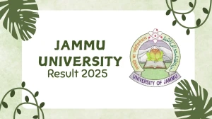 Jammu University Result 2025 Released at jammuuniversity.ac.in Direct Link to Download 6th Sem Result Jammu University Result 2025 Released at jammuuniversity.ac.in Direct Link to Download 6th Sem Result