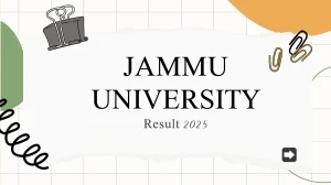 Jammu University Result 2025 Released at jammuuniversity.ac.in Direct Link to Download UG Course Result Jammu University Result 2025 Released at jammuuniversity.ac.in Direct Link to Download UG Course Result