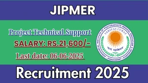 JIPMER Project Technical Support I Recruitment 2025 - Apply Offline JIPMER Project Technical Support I Recruitment 2025 - Apply Offline