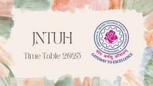 JNTUH Time Table 2025 Announced @ jntuh.ac.in Details Here JNTUH Time Table 2025 Announced @ jntuh.ac.in Details Here