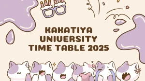 Kakatiya University Time Table 2025 Announced @ kakatiya.ac.in Details Here