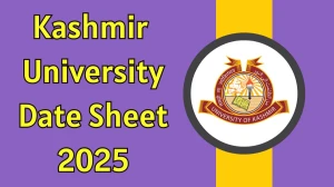 Kashmir University Date Sheet 2025 Announced For 1st, 2nd and 3rd Semester @ egov.uok.edu.in Details Here