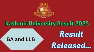 Kashmir University Result 2025 Out at egov.uok.edu.in Direct Link to Download 3rd, 5th, 6th and 8th Semester Result