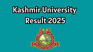 Kashmir University Result 2025 Released at egov.uok.edu.in Direct Link to Download 1st Semester Result