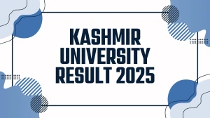 Kashmir University Result 2025 Released at kashmiruniversity.net Direct Link to Download 6th Semester Result Kashmir University Result 2025 Released at kashmiruniversity.net Direct Link to Download 6th Semester Result