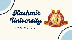 Kashmir University Result 2025 Released at uok.edu.in Direct Link to Download 1st Sem Result