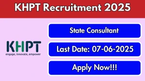 KHPT State Consultant Recruitment 2025 - Apply Online