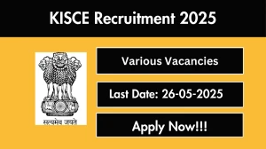 KISCE Recruitment 2025 - Apply Offline for 05 High Performance Manager, Physiotherapist and More Posts