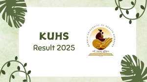 KUHS Result 2025 Released at kuhs.ac.in Direct Link to Download UG Course Result KUHS Result 2025 Released at kuhs.ac.in Direct Link to Download UG Course Result