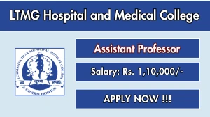 LTMG Hospital and Medical College Sion Assistant Professor Recruitment 2025 - Apply Offline for 42 Posts LTMG Hospital and Medical College Sion Assistant Professor Recruitment 2025 - Apply Offline for 42 Posts