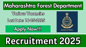 Maharashtra Forest Department Recruitment 2025 - Apply Online for 07 AI Officer, Biologist and Other Posts