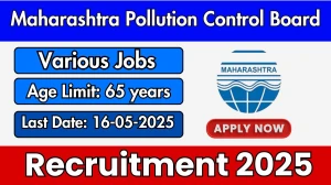 Maharashtra Pollution Control Board Assistant Technical Advisor Recruitment 2025 - Apply Offline for 3 Posts