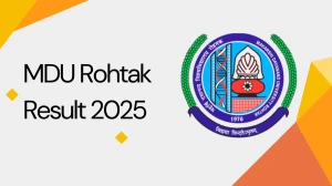 MDU Rohtak Result 2025 Released at mdurtk.in Direct Link to Download 1st Sem Result