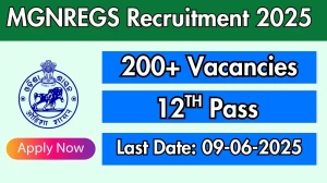 MGNREGS Gram Rozgar Sevak Recruitment 2025 - Apply Offline for 206 Posts