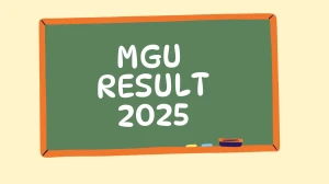 MGU Result 2025 Released at mgu.ac.in Direct Link to Download 1st, 3rd, 4th, 9th Sem Result MGU Result 2025 Released at mgu.ac.in Direct Link to Download 1st, 3rd, 4th, 9th Sem Result
