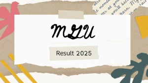 MGU Result 2025 Released at mgu.ac.in Direct Link to Download 1st Sem Result