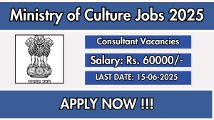 Ministry of Culture Consultant Recruitment 2025 - Apply Offline for 03 Posts Ministry of Culture Consultant Recruitment 2025 - Apply Offline for 03 Posts