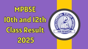 MPBSE 10th and 12th Class Result 2025 Out at mpbse.nic.in How to check Results Here