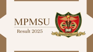 MPMSU Result 2025 Released at mpmsu.edu.in Direct Link to Download UG and PG Courses Result