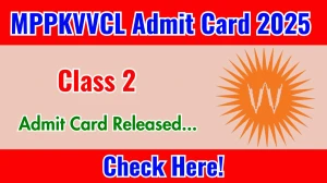 MPPKVVCL Class 2 Admit Card 2025 OUT Download Link mpwz.co.in