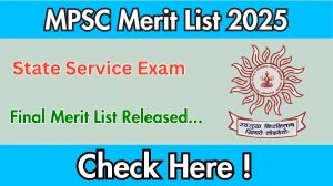 MPSC SSE Final Merit List 2025 out @ mpsc.gov.in, Check MPSC Merit List Here MPSC SSE Final Merit List 2025 out @ mpsc.gov.in, Check MPSC Merit List Here