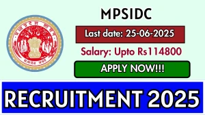 MPSIDC Recruitment 2025 - Apply Online for 42 Junior Engineer, Assistant Posts