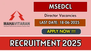 MSEDCL Director Recruitment 2025 - Apply Offline MSEDCL Director Recruitment 2025 - Apply Offline
