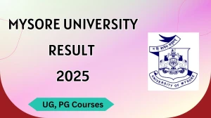 Mysore University Result 2025 Released at uni-mysore.ac.in Direct Link to Download UG, PG Courses Result
