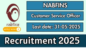 NABFINS Customer Service Officer Recruitment 2025 - Apply Online