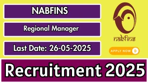 NABFINS Regional Manager Recruitment 2025 - Apply Online