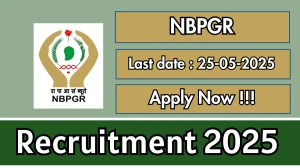NBPGR Consultant Recruitment 2025 - Apply Offline NBPGR Consultant Recruitment 2025 - Apply Offline