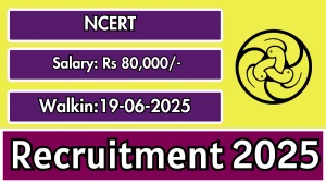 NCERT Consultant Recruitment 2025 – Walk in for 01 Posts