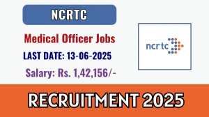 NCRTC Medical Officer Recruitment 2025 - Apply Online for 01 Posts NCRTC Medical Officer Recruitment 2025 - Apply Online for 01 Posts