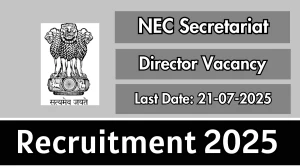 NEC Secretariat Director Recruitment 2025 - Apply Offline