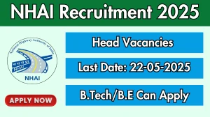 NHAI Head Recruitment 2025 - Apply Offline NHAI Head Recruitment 2025 - Apply Offline