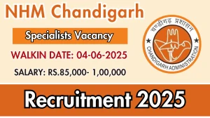 NHM Chandigarh Sarkari Job Vacancy 2025 – Walk in for 05 Gynaecologist, Radiologist and More Posts NHM Chandigarh Sarkari Job Vacancy 2025 – Walk in for 05 Gynaecologist, Radiologist and More Posts