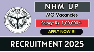 NHM UP Medical Officer Recruitment 2025 - Apply Offline for 17 Posts NHM UP Medical Officer Recruitment 2025 - Apply Offline for 17 Posts