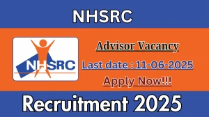 NHSRC Advisor Recruitment 2025 - Apply Online NHSRC Advisor Recruitment 2025 - Apply Online