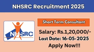 NHSRC Short Term Consultant Recruitment 2025 - Apply Online