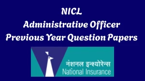 NICL AO Previous Year Question Papers PDF with Answers Download