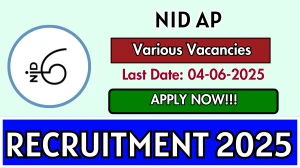 NID AP Recruitment 2025 - Apply Online for 21  Faculty, Senior Designer and Other Posts